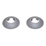 Обвод для труб ПВХ декоративный 28 мм аустер (2 шт.)