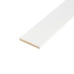 Наличник Норд 80х8х2140 мм финишпленка белый прямой (1 шт.)