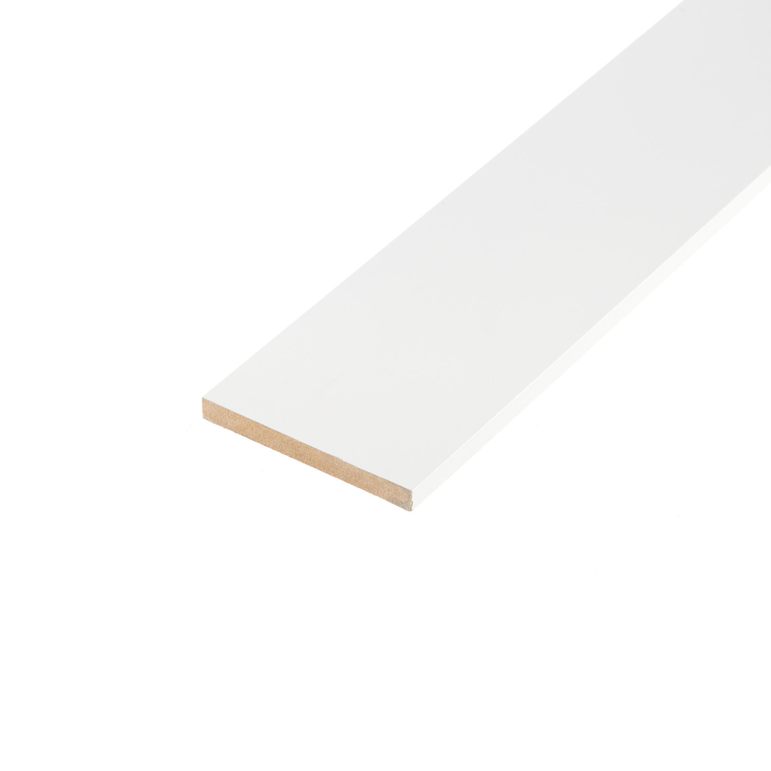 original-35085.jpg Наличник Норд 80х8х2140 мм финишпленка белый прямой (1 шт.) — изображение 1
