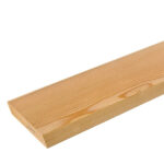 Планкен скошенный 20х140х3000 мм лиственница сорт АВ (S раб.=0,36 кв.м)