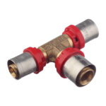 Тройник Tiemme 16(пресс) х 20(пресс) х 16(пресс)