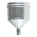 Конденсатосборник d115 мм на расширителе матовый AISI 321