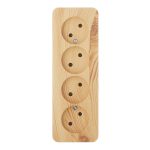 Розетка Systeme Electric Blanca накладная ясень (BLNRA000415)