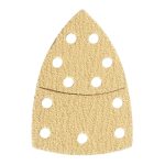 Лист шлифовальный Abraforce 150х102 мм P60 на липучку бумажная основа (5 шт.)