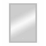 Зеркало с подсветкой прямоугольное 50х70 см с сенсорным включением Continent Lisboa (ЗЛП2424)