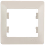 Рамка Systeme Electric Glossa oдноместная бежевая (GSL000201)