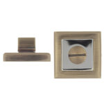 Фиксатор Palladium City CS BK AB/CP античная бронза/хром