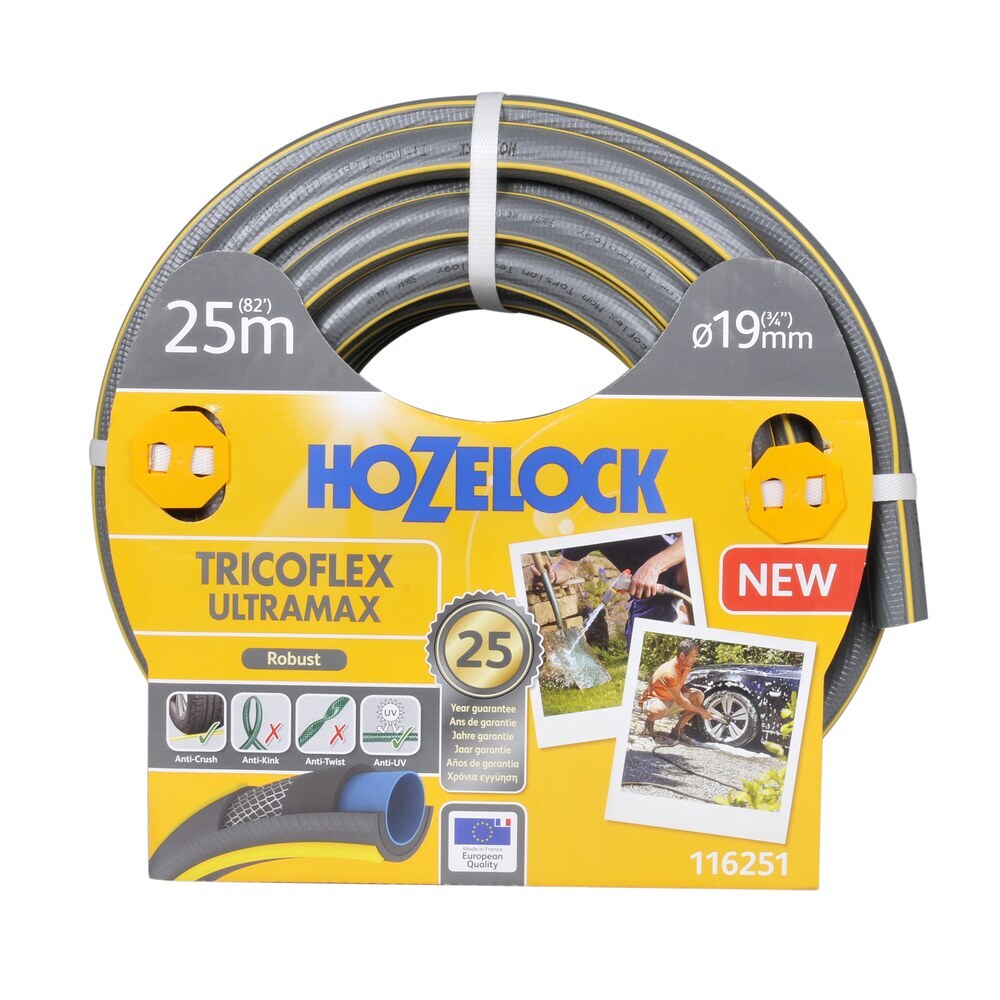 original-36336.jpg Шланг поливочный 3/4 25 м пятислойный HoZelock Tricoflex Ultramax ПВХ (116251) — изображение 1