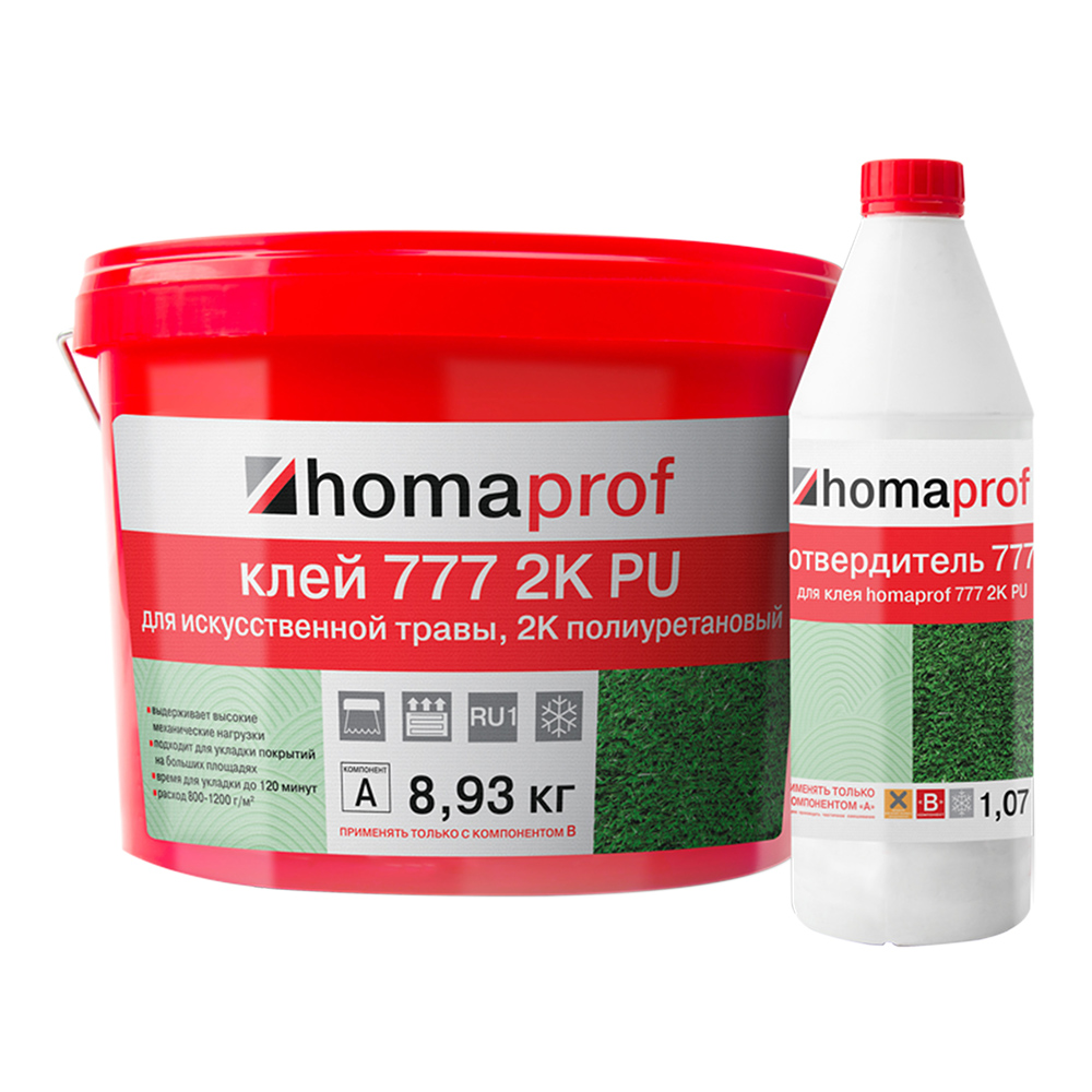 original-36553.jpg Клей полиуретановый для искусственной травы Homa Homaprof 777 2K PU 10 кг — изображение 1