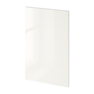 Фасад боковой белый глянец 330х720х18 мм