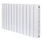 Радиатор биметаллический Rifar Supremo 500 мм 12 секций 3/4 боковое подключение белый