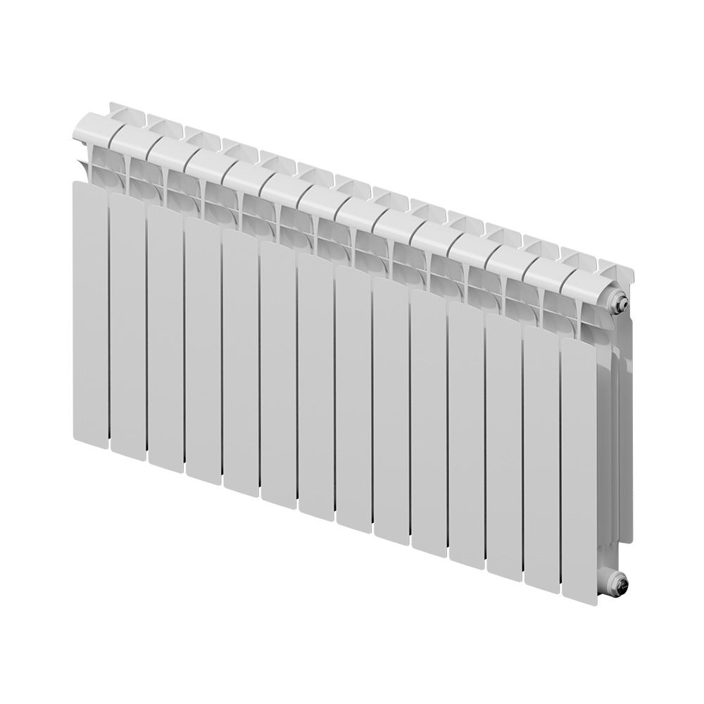 original-36659.jpg Радиатор биметаллический Rifar EcoBuild 500 мм 14 секций 1" боковое подключение белый — изображение 1