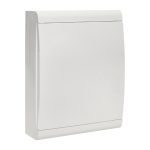 Щит распределительный навесной EKF SlimBox PROxima ЩРН-П-24 пластиковый IP41 335х261х97 мм 24 модуля белая дверь