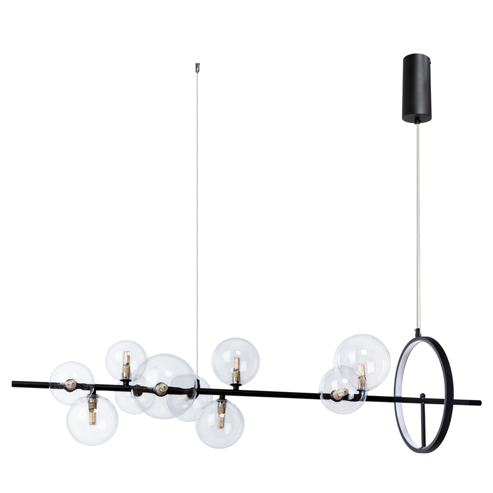 original-37271.jpg Люстра светодиодная подвесная Arte Lamp Saturn 65 Вт 4000К 12 кв.м (A7790SP-50BK) — изображение 1