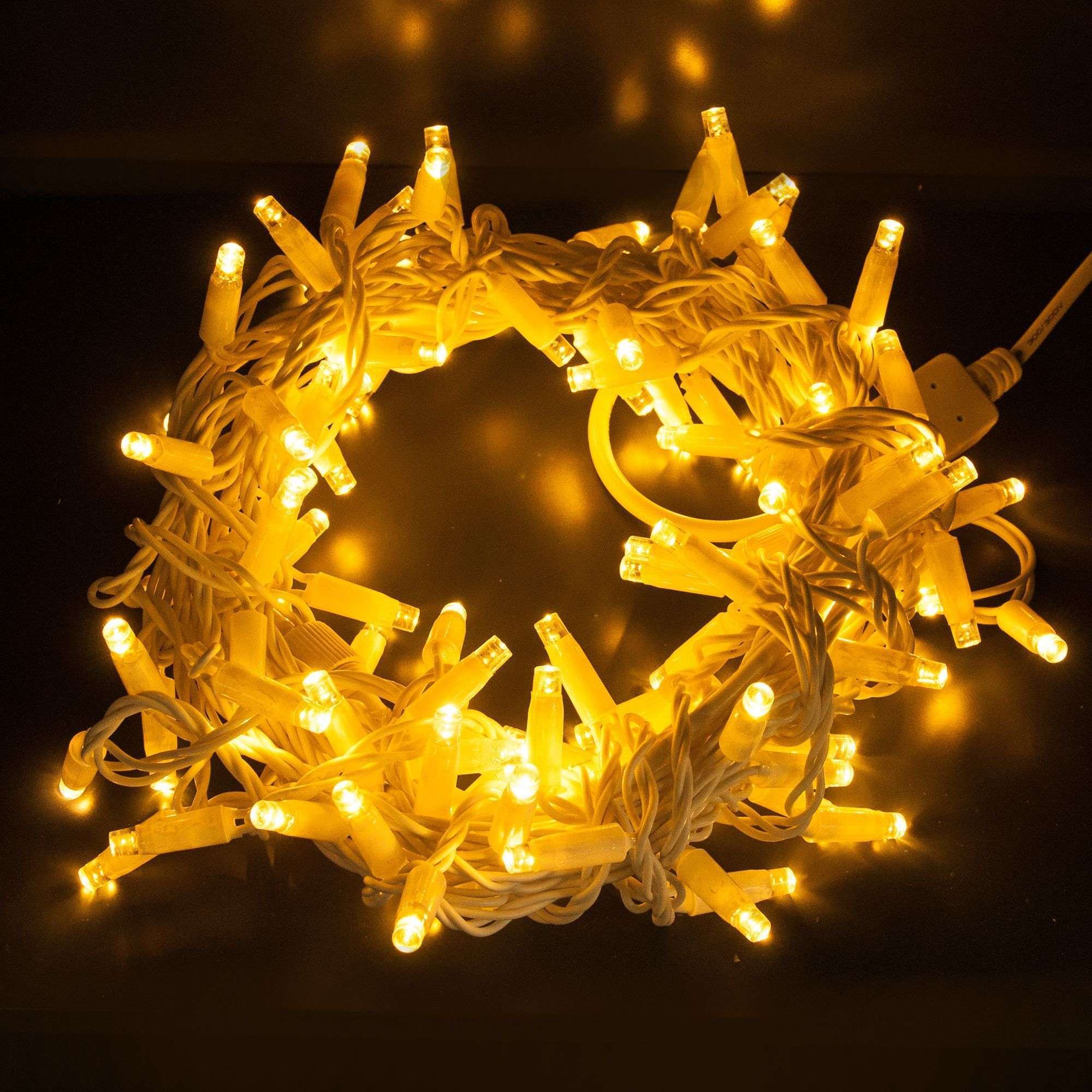 original-37402.jpg Гирлянда светодиодная Eurosvet уличная Нить теплый белый 10 м (a044073) — изображение 1