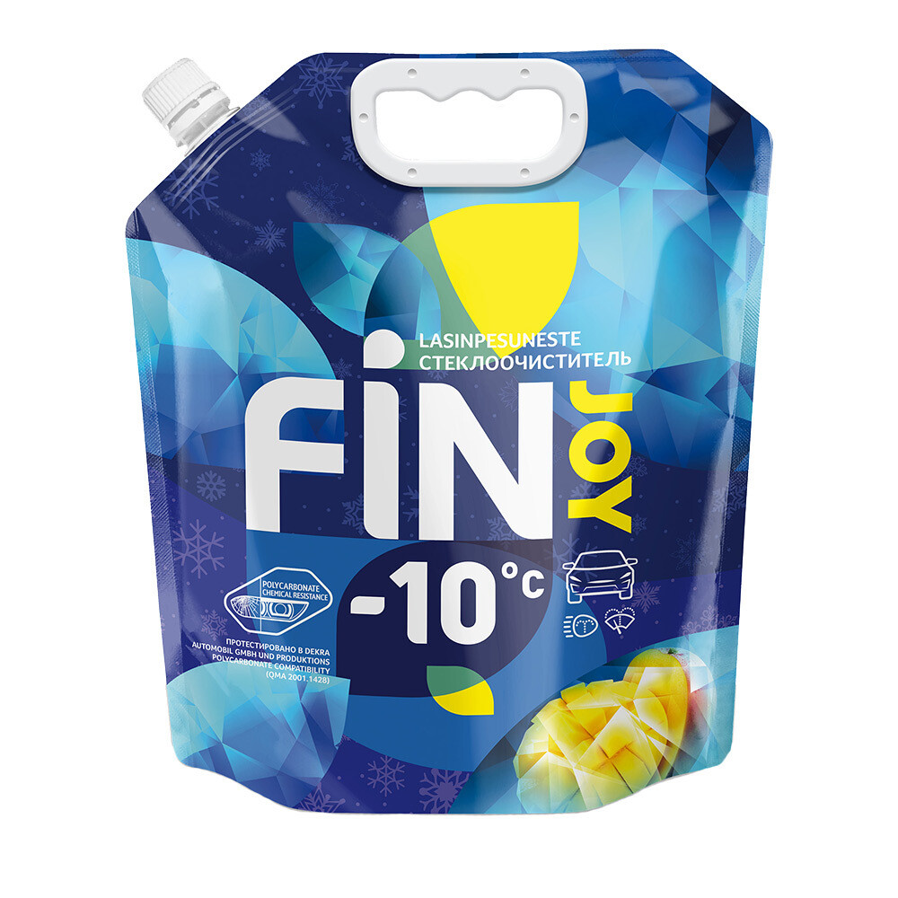 original-37470.jpg Стеклоомыватель Fin Joy Indigo mango зимний -10 °С 3 л — изображение 1