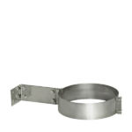 Хомут Дымок для дымоходов d120 мм с креплением к стене AISI 439