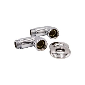 Соединитель угловой для полотенцесушителя VRT 1 ВР(г) х 3/4 НР(ш) хром