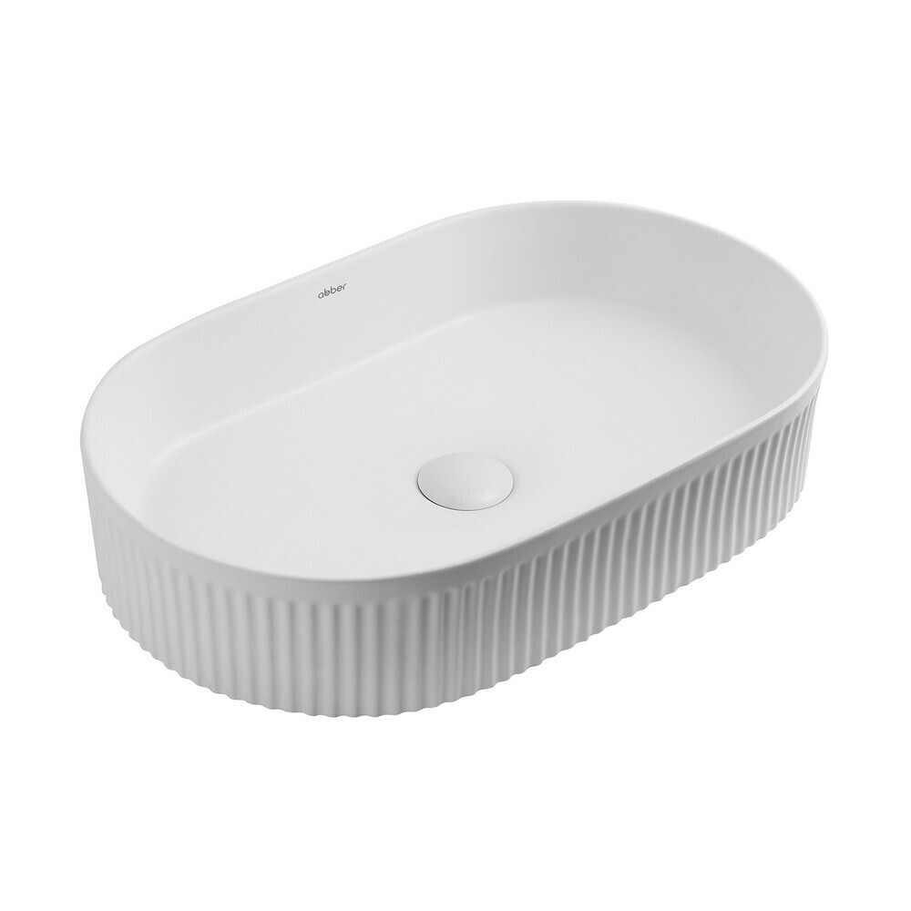 original-3957.jpg Раковина Abber Bequem 58 см накладная белая матовая (AC2116MW) — изображение 1