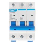 Автоматический выключатель модульный Chint NXB-63 3P 6А тип C 6 кА 400 В (814168)