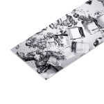 Панель стеновая пластик для кухни 3000х600х1,5 мм лед чб