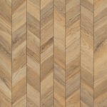 Керамогранит Lavelly Chevron Wood Mini рельеф бежевый матовый 1200х600х8,5 мм (2 шт.=1,44 кв.м)