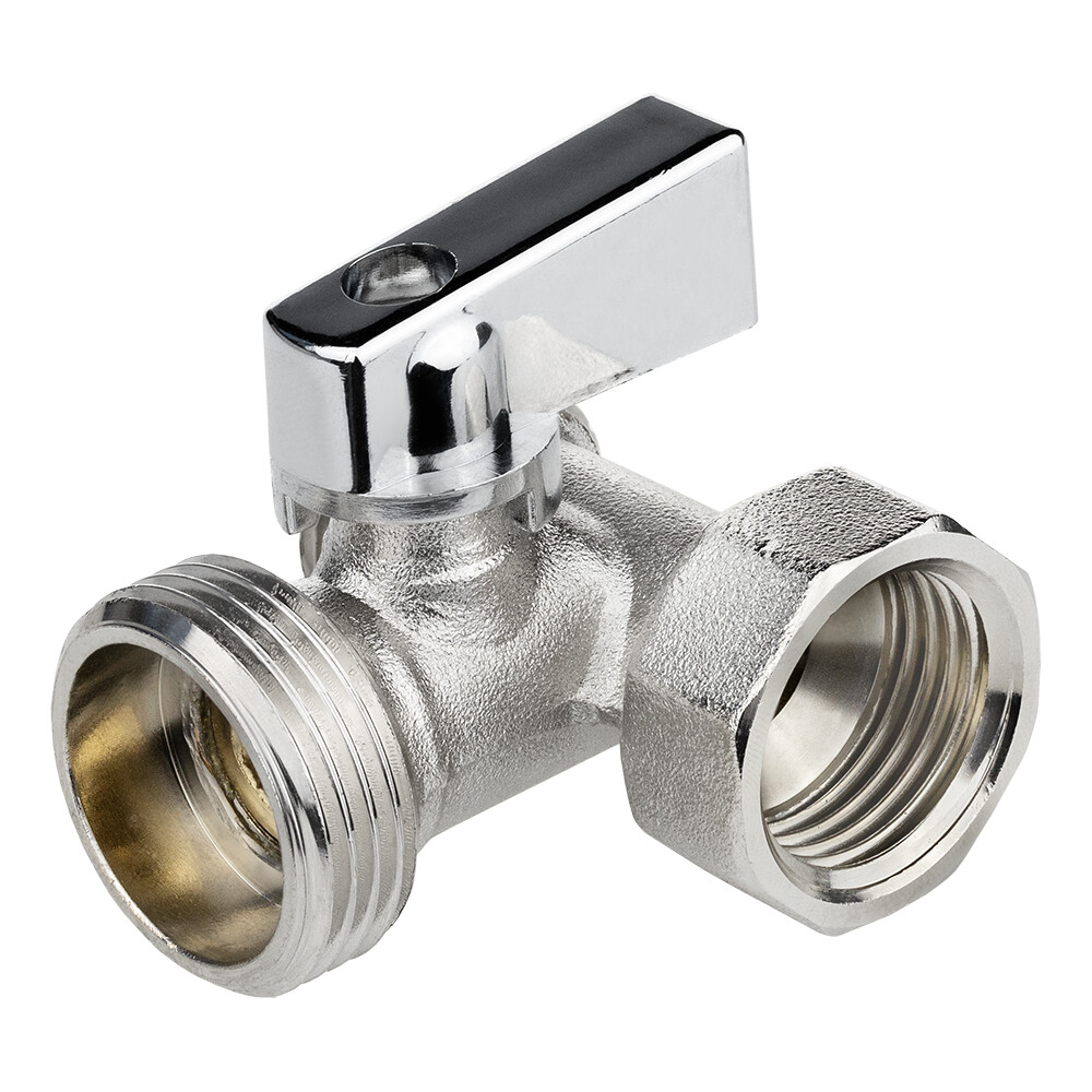 original-4223.jpg Кран шаровой латунный MasterProf Compact 1/2 ВР(г) х 3/4 НР(ш) х 1/2 НР(ш) к бытовой технике хром мини трехходовой ГОСТ Р 59553-2021 (ИС.081210) — изображение 1