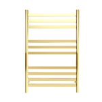 Полотенцесушитель водяной Indigo Slim 800х500 мм лесенка золото