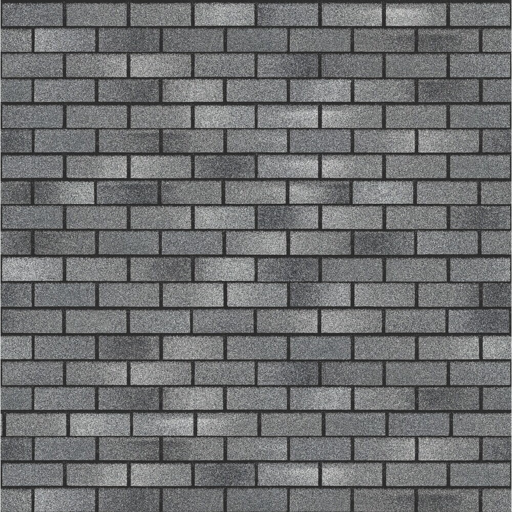 original-4396.jpg Панель фасадная гибкая Технониколь Hauberk 1000х250 мм кирпич готический 2 кв.м — изображение 1