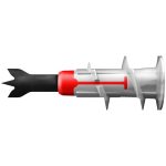 Дюбель для листовых материалов Fischer DuoBlade 15x44 мм нейлон (50 шт.)