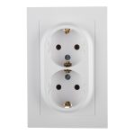 Розетка Systeme Electric AtlasDesign встраиваемая белая (ATN000124)