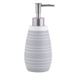 Дозатор для мыла Master House Granit настольный полирезин серый (75206)