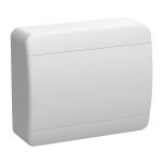 Щит распределительный навесной IEK Tekfor ЩРН-П-12 пластиковый IP41 240х290х102 мм 12 модулей непрозрачная дверь