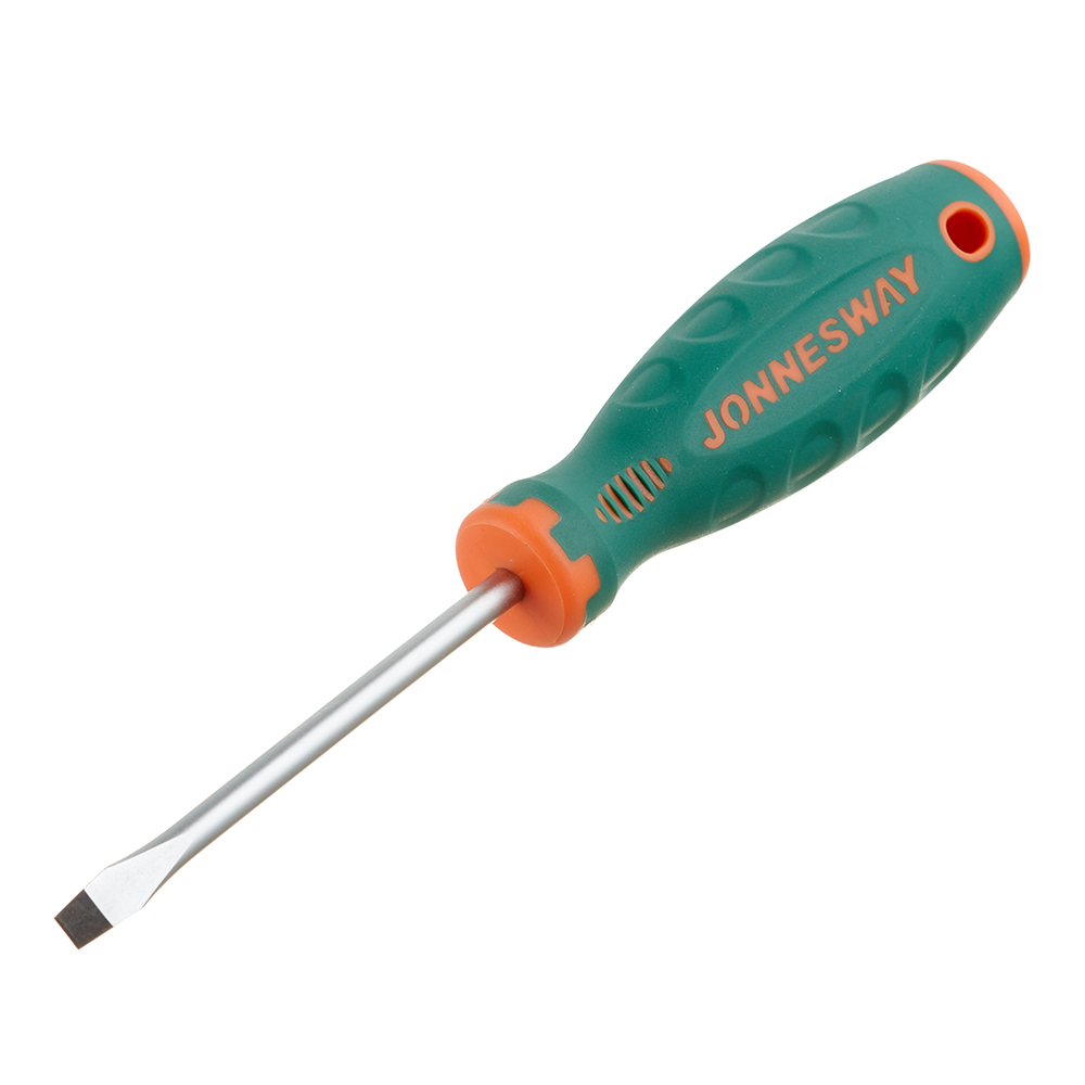 original-4979.jpg Отвертка плоская SL6,5 100 мм Jonnesway Anti-slip grip (D71S6100) — изображение 1