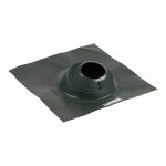 Проходка кровельная КМ 660х660 мм для дымоходов d200-280 мм зеленый силикон