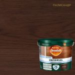 Антисептик Pinotex Universal 2 в 1 декоративный для дерева палисандр 2,5 л