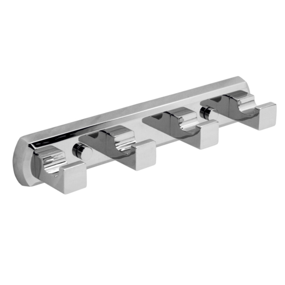 original-5354.jpg Вешалка для ванной WasserKraft Lippe K-6500 4 крючка на шуруп металл хром (K-6574) — изображение 1