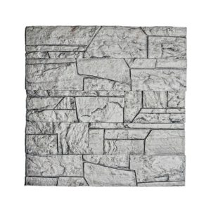 Искусственный камень ЕвроЛит Венеция темно-серый (24 шт.=1 кв.м)