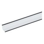 Профиль угловой универсальный PL 19х19х3000 мм оцинкованный черный