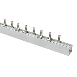 Шина соединительная типа PIN трехрядная EKF PROxima тип PIN 400 В 100 А на 54 модуля 1 м (pin-03-100)