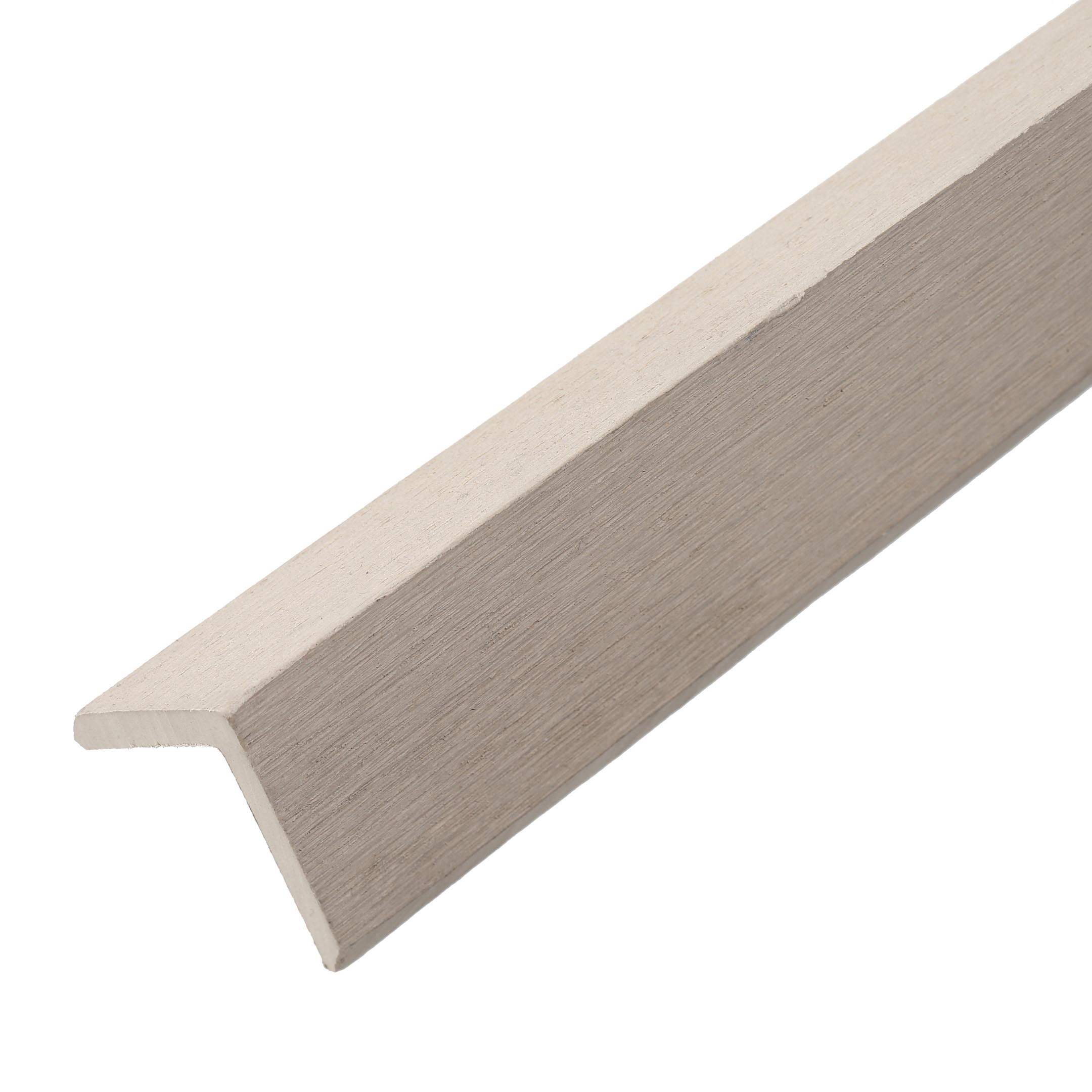 original-5781.jpg Уголок Corsa Deco 41х41х2900 мм ДПК беленый дуб — изображение 1