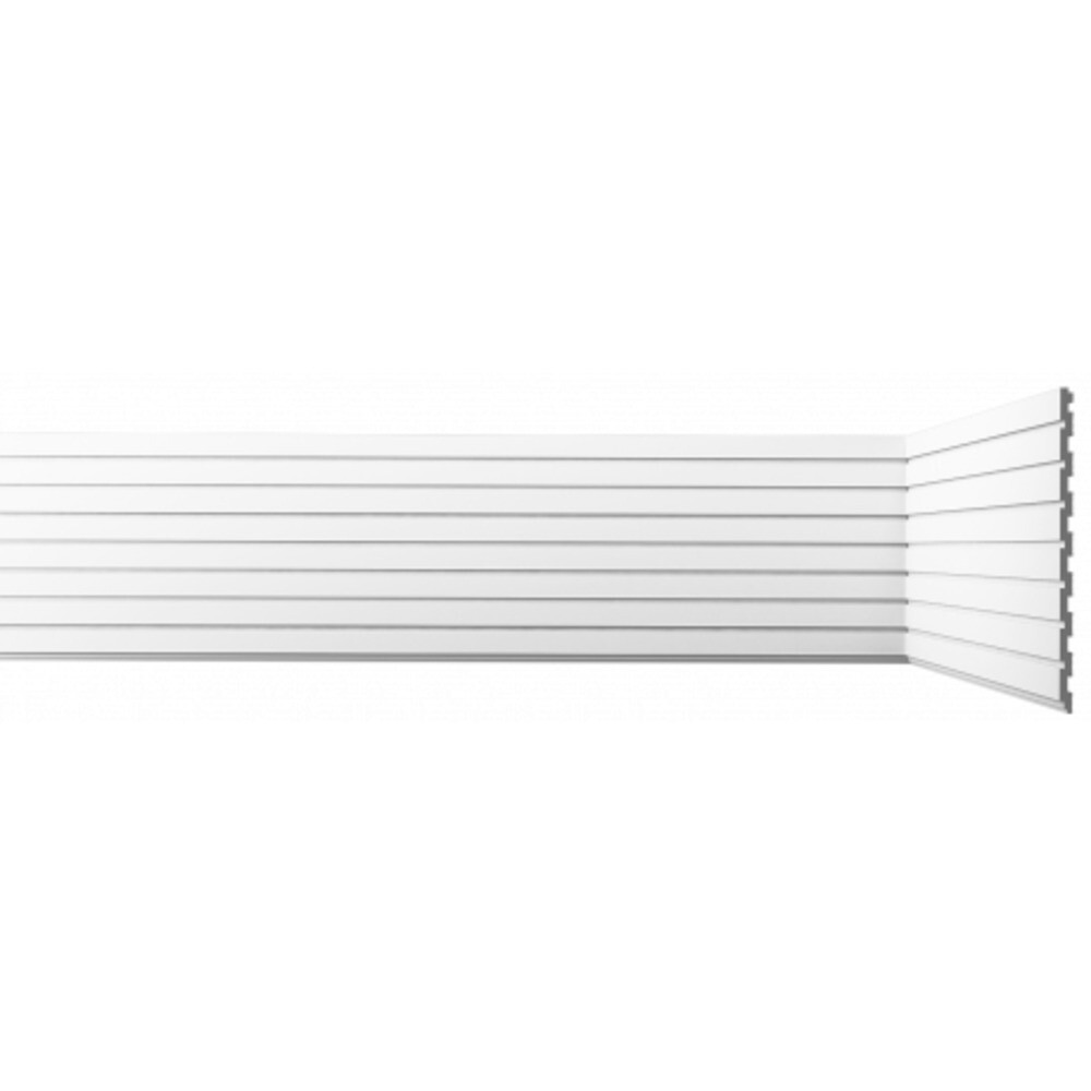 original-5894.jpg Панель декоративная из экополимера 200х3000х8 мм Bello Deco XPS СП 06/3 белая 0,6 кв.м — изображение 1