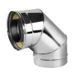 Отвод Вулкан V50R 90° х d150х250 мм с изоляцией AISI 321/304