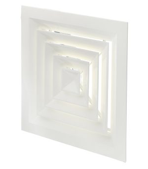 Диффузор потолочный квадратный Era Pro ДП4 450х450 мм