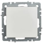 Выключатель IEK Brite ВС10-1-0-БрБ одноклавишный встраиваемый белый (BR-V10-0-10-K01)