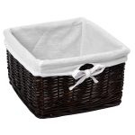 Корзина WasserKraft Alme 260х260х160 мм 10 л коричневая (WB-150-S)