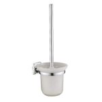 Ершик для унитаза Haiba HB8510 подвесной стекло/металл хром (551031)