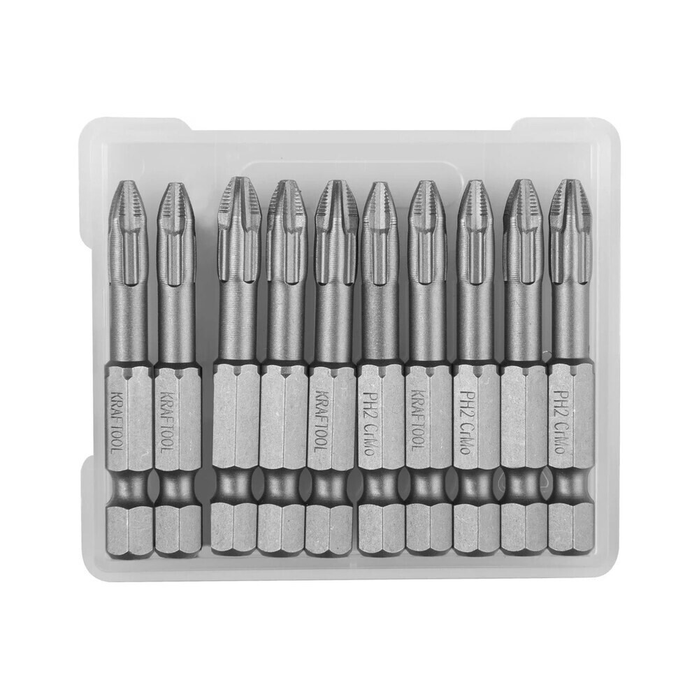 original-6521.jpg Бита Kraftool X-Drive (26121-2-50-10) PH2 50 мм торсионная (10 шт.) — изображение 1