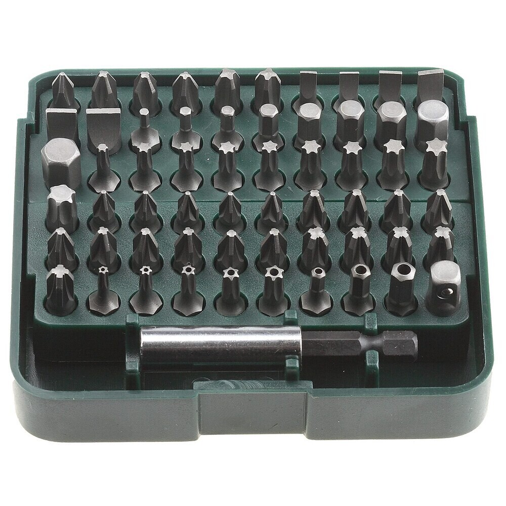 original-6587.jpg Набор бит Kraftool Grand-61 (26140-H61) PH/PZ/SL/TORX/HEX/SQ 25 мм с адаптером (61 шт.) — изображение 1