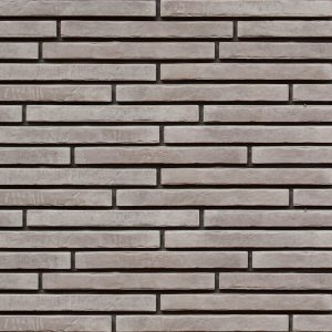 Искусственный камень Atlas Stone Клинкер узкий серый (65 шт.=1,18 кв.м)